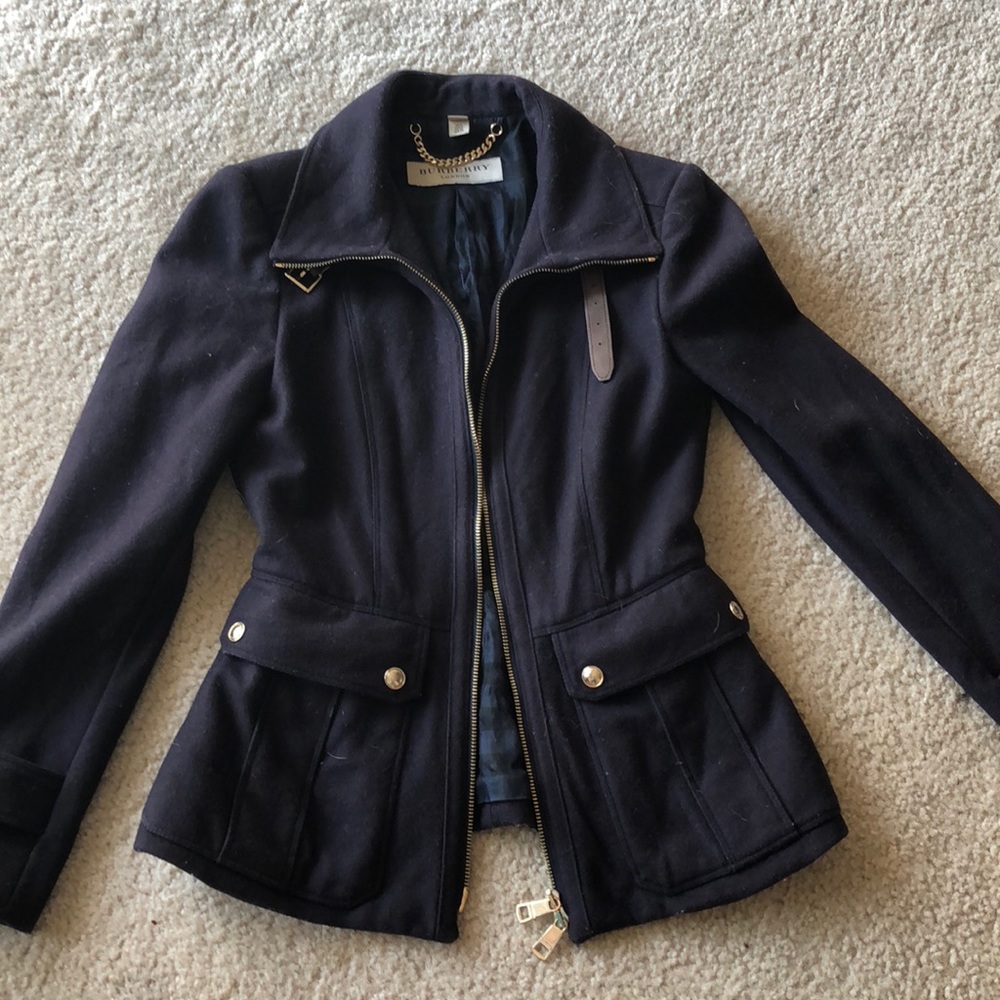 Wool Burberry Military Jacket